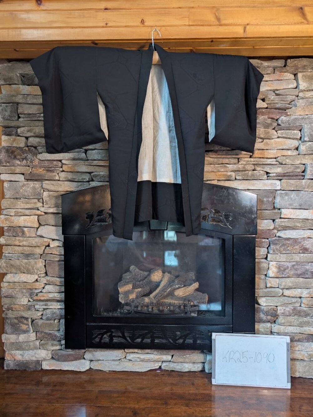 Black "Sha" Haori - Kimono Style Jacket